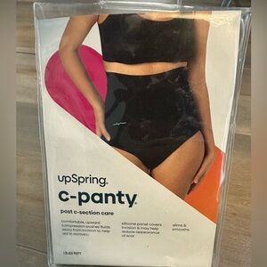 UpSpring C-Panty Post C-Section Care Panty in Black